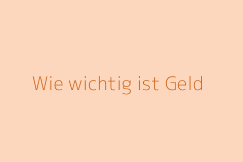 Wie wichtig ist Geld? - ein Bericht von der Gemeinschaftszeit im Dezember